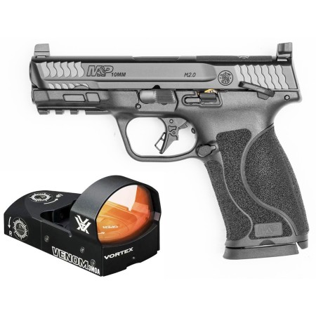 Smith & Wesson M&P M2.0 10mm 4" Optic Bundle W/ Vortex Venom Semi-Automatic Pistol