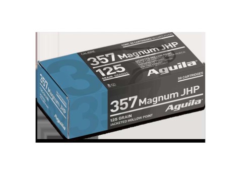 Aguila 357 Magnum 125gr Jhp 50rd 10bx/cs