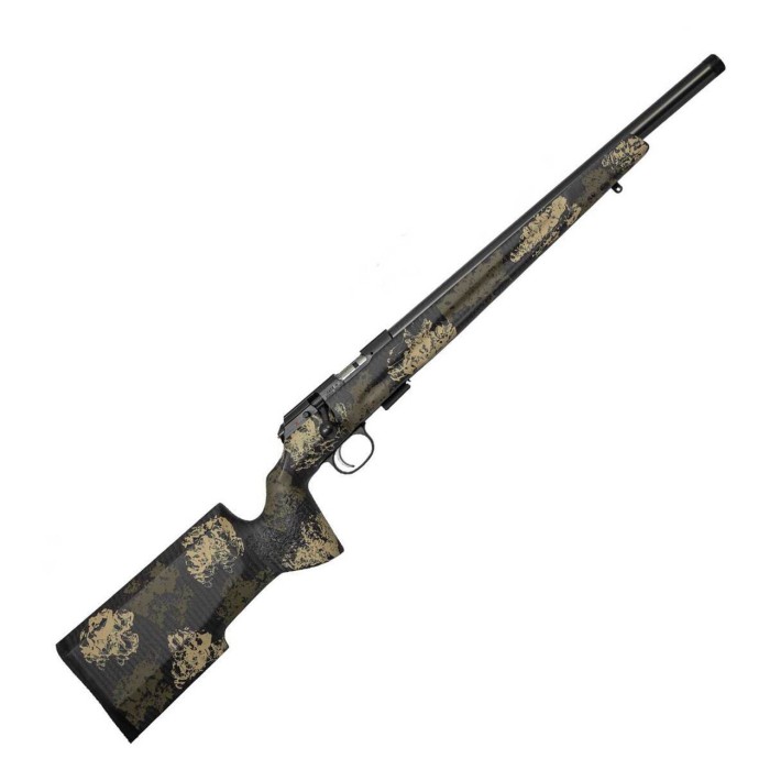 CZ USA 457 Varmint Precision Trainer 22 Long Rifle 16.5" 5+1 Camo Black Bolt Action Rifle