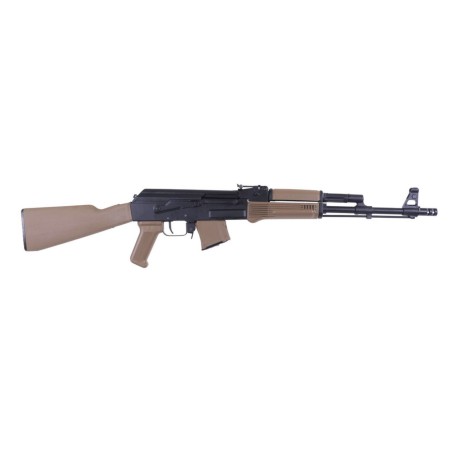 Arsenal Sam7r-62Fdem Sam7r  7.62X39mm  10+1 16.25", Black Rec, Fde Polymer Furniture, Muzzle Brake, Ambi Safety, Enhanced Fcg, Adj. Sights, Includes Cleaning Kit & Sling