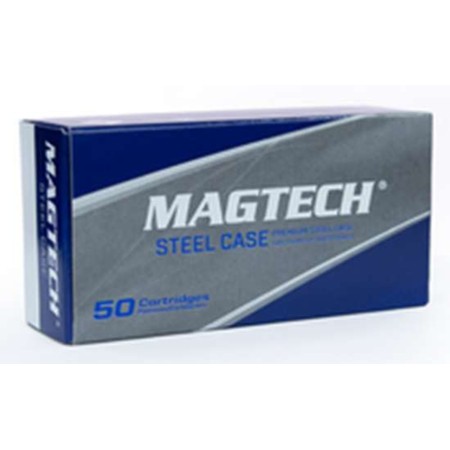 MagTech Steel Case 9mm 115 Grain 50-Rounds FMJ