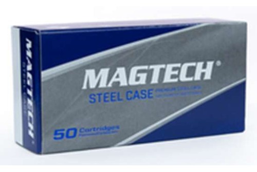 MagTech Steel Case 9mm 115 Grain 50-Rounds FMJ