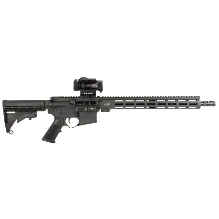 Alex Pro Firearms Guardian 5.56 Blk 16 Mlok M4 30Rd Optics RI282OP