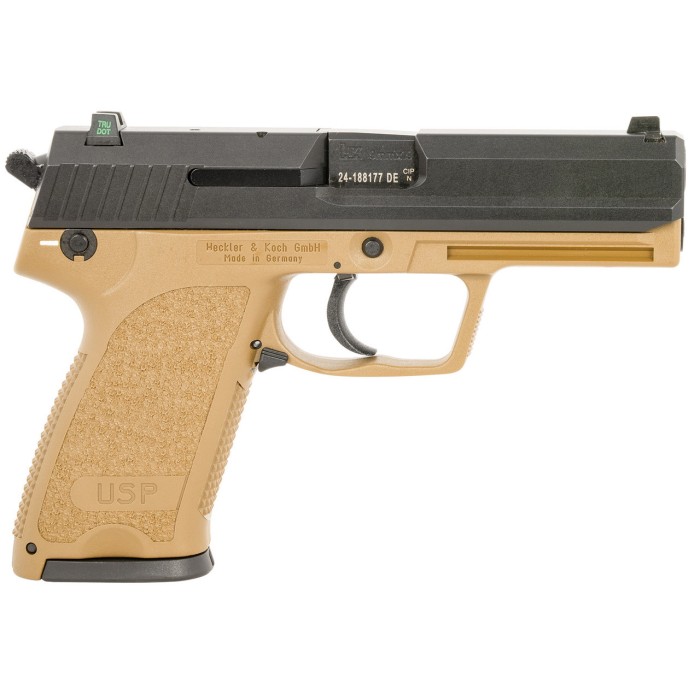 Heckler and Koch USP V1 Flat Dark Earth 9mm 4.8