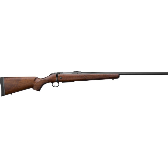 CZ 600 ST2 308 Winchester, 20" Threaded Barrel, 5rd, American Walnut