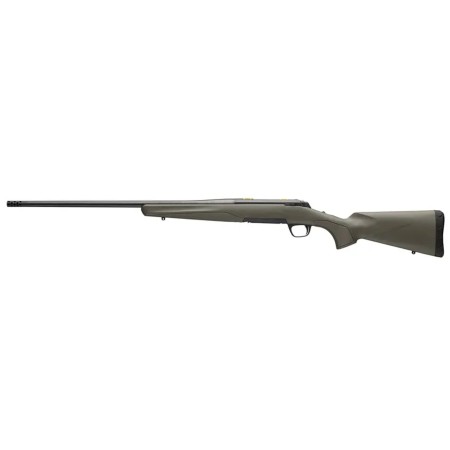 Browning 035597227 X-Bolt Hunter 7Mm Rem Mag 3+1 26" Matte Black Fluted Threaded Barrel, Matte Blued Drilled & Tapped/X-Lock Mount Steel Receiver, OD Green Fixed Synthetic Stock