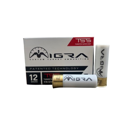 Migra TSS Turkey 12 Gauge 2oz 3in Shotgun Ammo, 5 Rounds, T-12-79-2-00