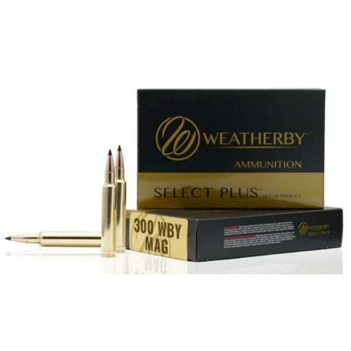 Weatherby Select Plus Brass .300 WBY 195 Grain 20-Rounds Hammer Custom