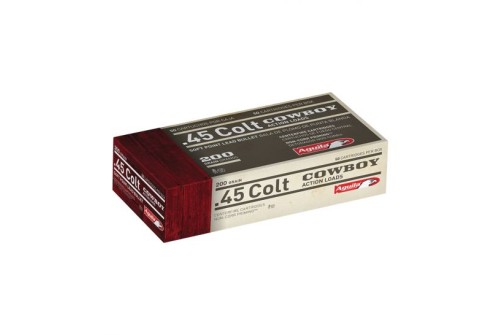 Aguila Centerfire 45 Colt 200 grain Soft Point Pistol Ammo, 50/Box - 1E454319