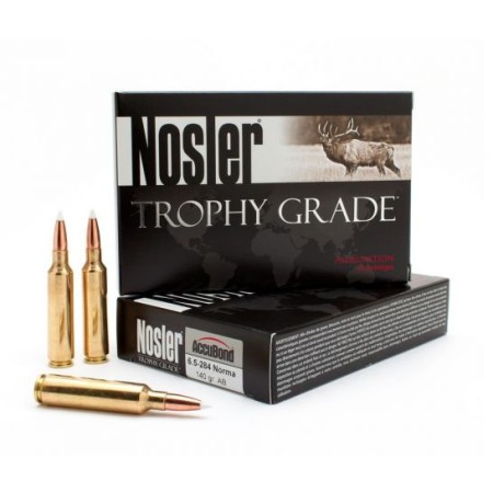 Nosler Trophy Grade, Nos 60040 Trophy 6.5-284  140 Acb            20/box