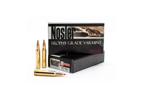 NOSLER Trophy Grade Varmint .223 Rem 35Gr BTLF 20rd Box Rifle Ammo (60004)