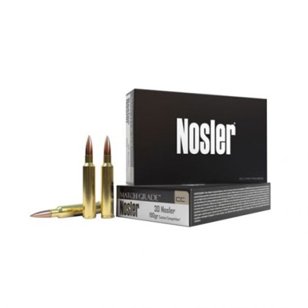 Nosler Match Grade 223 Rem 60 grain Ballistic Tip Varmint Rifle Ammo, 20/Box - 60013