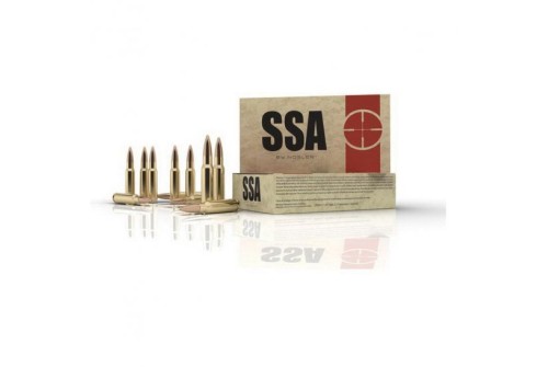 Nosler SSA 30-06 155 grain Custom Competition Rifle Ammo, 20/Box - 75050