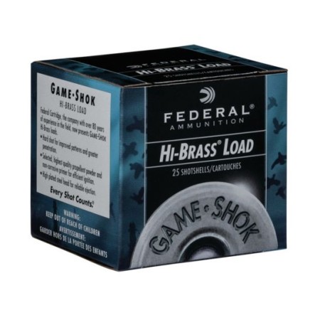 Game Load Upland Hi-Brass 410 Bore 6 Shot Size