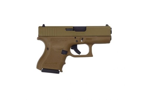 Glock 26 Gen 4 9mm Pistol W/ FDE SlideFrame - PG2650204D Display Model