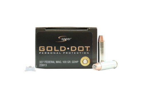 Speer 327 Federal Magnum 100gr Gold Dot Ammunition 20rds - 23913