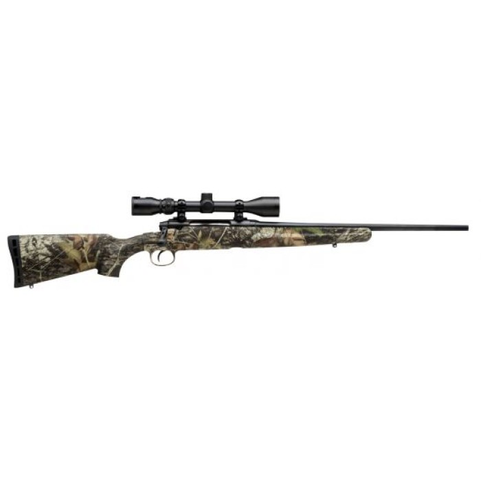 Savage Arms Axis XP Camo Compact 243 Win 4 Round Bolt Action Centerfire Rifle, Sporter - 57269