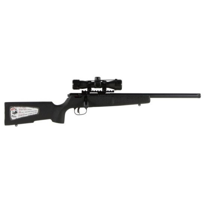 Savage Arms Rascal Target XP 22 LR 1 Round Bolt Action Rimfire Rifle - 13824