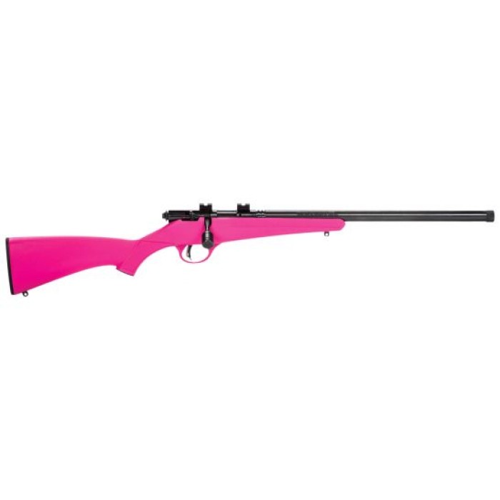 Savage Arms Rascal FV-SR (Pink) 22 LR 16.11 Round Bolt Action Rimfire Rifle - 13835