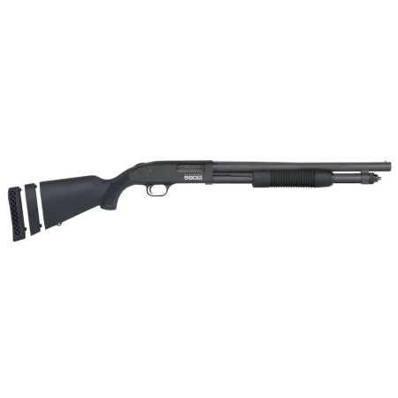 MOSSBERG 590S Compact 12ga 18.5in 5/6/9rds Matte Black Pump-Action Shotgun (51607)