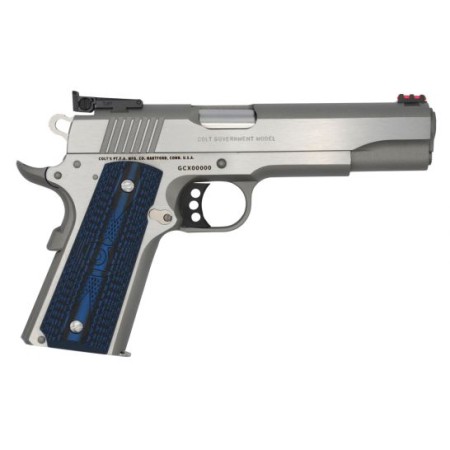 Colt Gold Cup 38 Super 9+1 Round Pistol, Brushed Stainless - O5073GCL