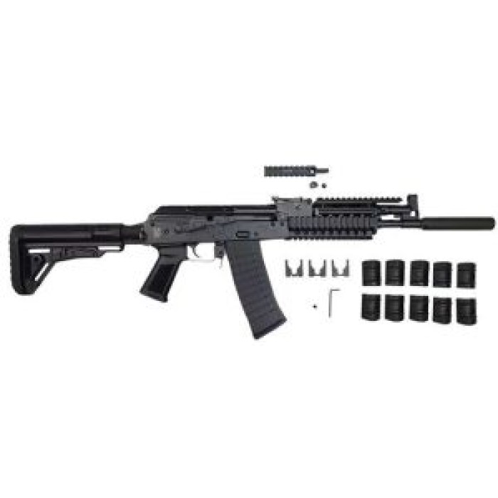 PIONEER ARMS GROM AK-47 RIA 5.56 16.5IN BBL FORGED 30RD MULTI POS STK PIC RAIL HG FAUX SUPPRESS