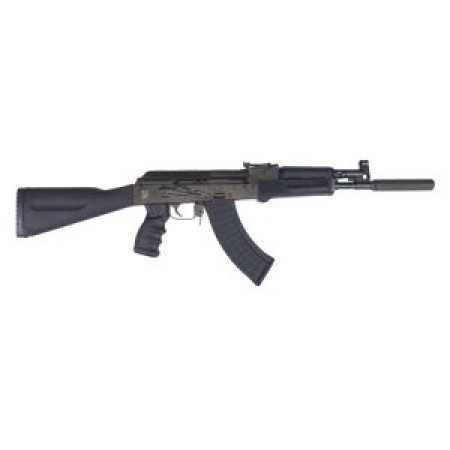 PIONEER ARMS GROM AK-47 RIA 7.62X39MM 16.5IN BBL FORGED 30RD BLACK POLY FURN FAUX SUPPRESS