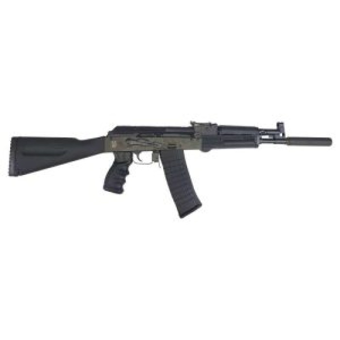 PIONEER ARMS GROM AK-47 RIA 5.56 16.5IN BBL FORGED 30RD BLACK POLY FURN FAUX SUPPRESS