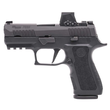 Sig Sauer P320 X-Compact 9mm, 3.6" Barrel, Black, ROMEO-X Reflex Sight, 15rd