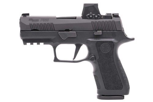 Sig Sauer P320 X-Compact 9mm, 3.6" Barrel, Black, ROMEO-X Reflex Sight, 15rd