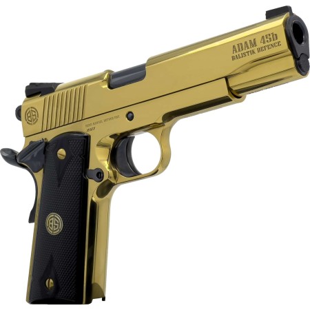 DICKINSON ARMS ADAM 1911 45B 45ACP 5 GOLDEN B