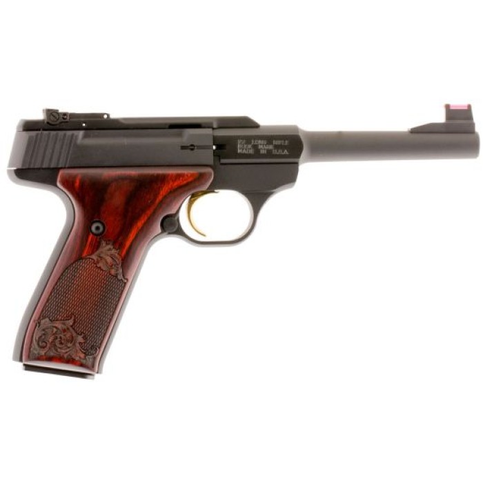 Browning Buck Mark Challenge Rosewood 22 LR Pistol 10 Round Blowback, Black - 051519490