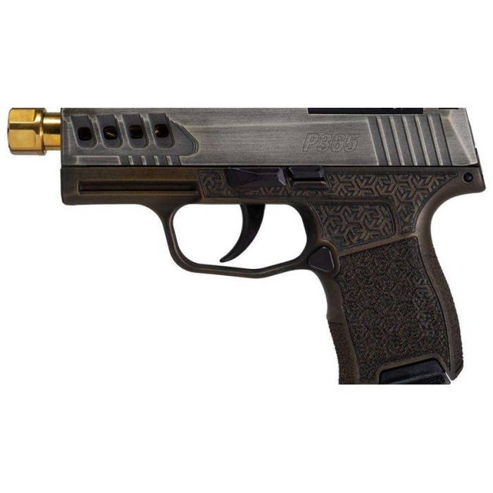 Sig Sauer P365 OR Grey / Brown 9mm 3.7