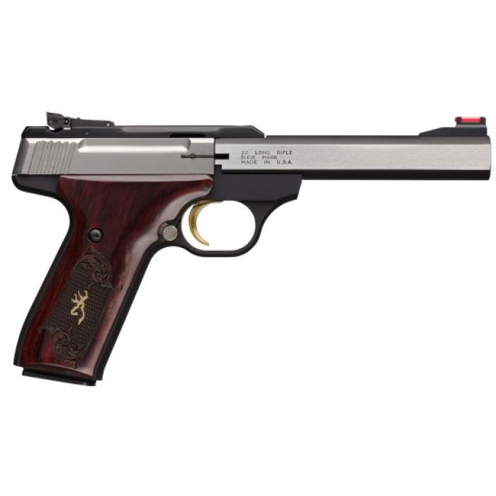 Browning Buck Mark Medallion 22 LR Pistol 10 Round Blowback, Matte Black - 051543490