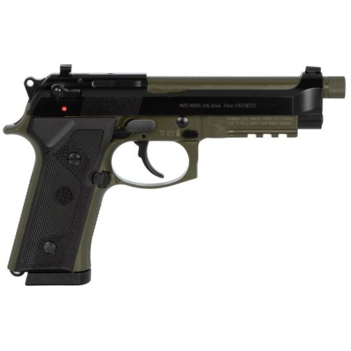 Beretta M9a3 9Mm Grn/Bk 5" 17+1 Decock J92M9A3GM1