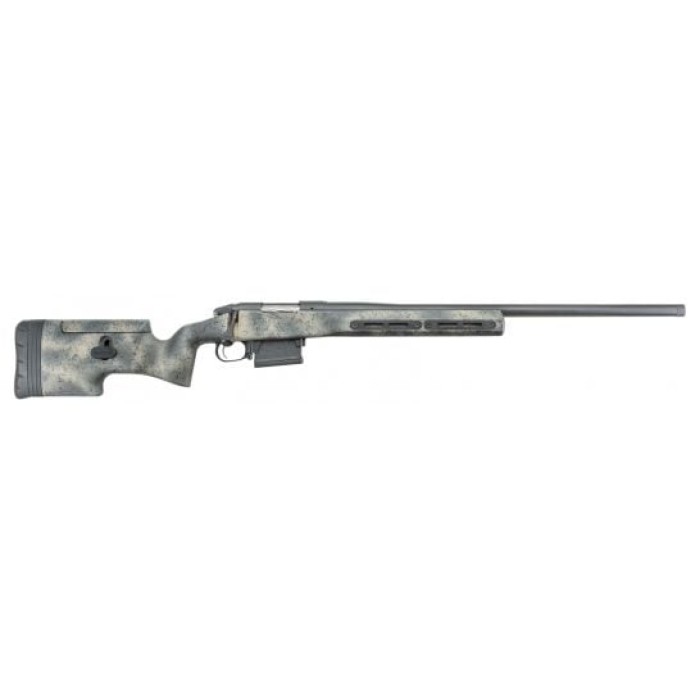 Bergara Rifles Bpr2265prcf Premier Ridgeback 6.5 Prc 7+1 26" Threaded Barrel, Graphite Black Cerakote, Woodland Camo Grayboe Ridgeback Stock