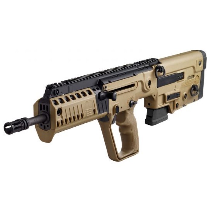 IWI Tavor X95 Restricted State Model .223 Rem/5.56 Semi-Automatic Gas Piston Action Rifle, FDE - XFD1610