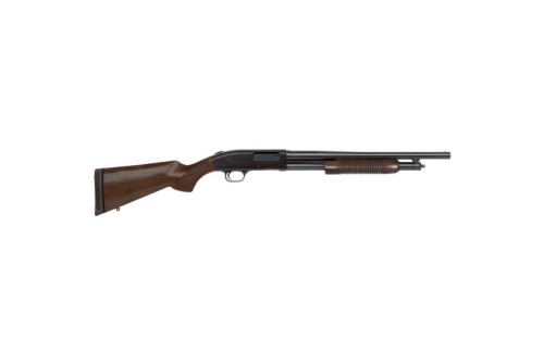 Mossberg 500 Retrograde 12 Gauge Pump-Action Shotgun, Walnut - 50429