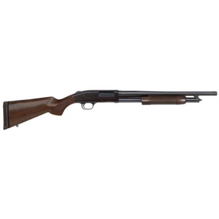 Mossberg 500 Retrograde 12 Gauge Pump-Action Shotgun, Walnut - 50429