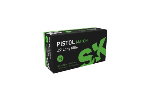 SK Ammo: .22 LR Pistol Match,  500 Round Brick