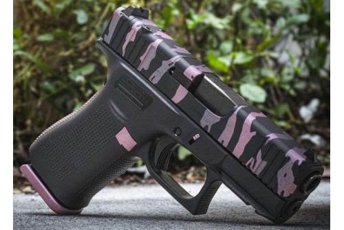 GLOCK 43X MOS 9MM PINK TIGRESS