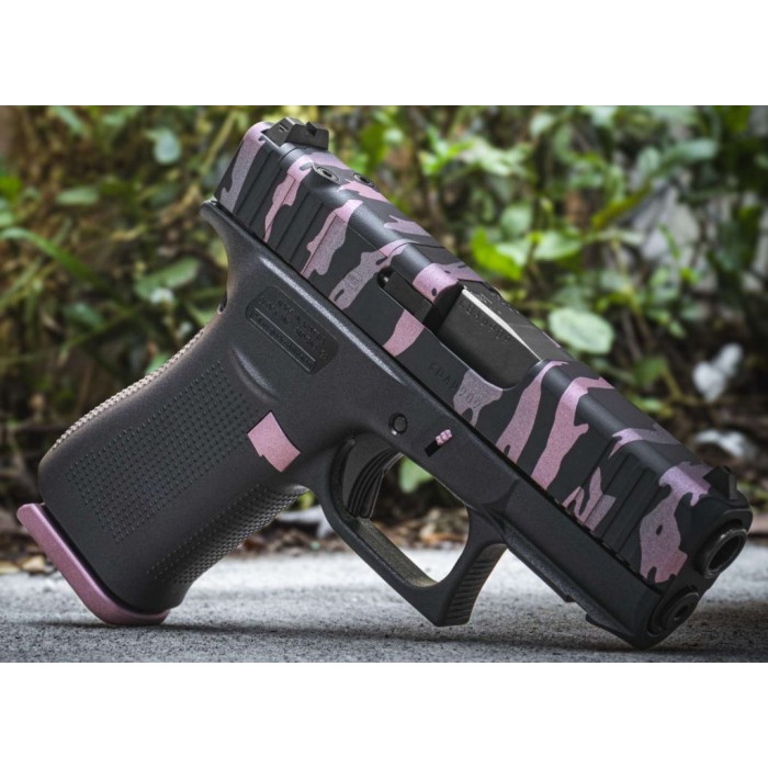 GLOCK 43X MOS 9MM PINK TIGRESS