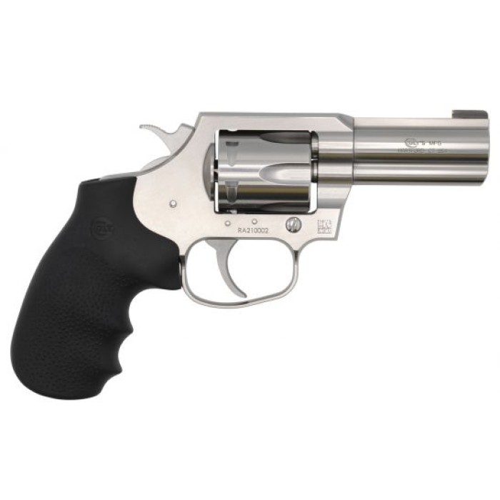 Colt King Cobra 357 Magnum 6 Round Revolver, Brushed Stainless - KCOBRA-SB3BB