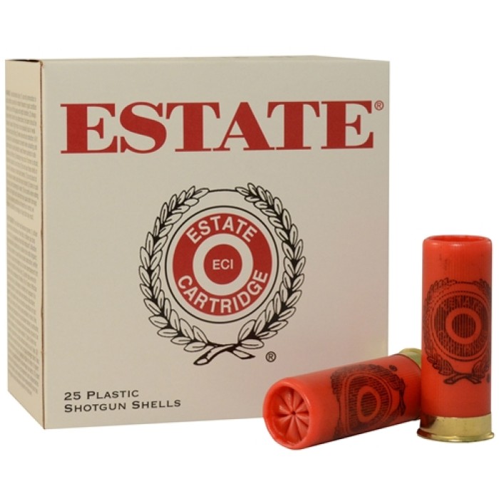 ESTATE 12Ga 2.75in 7.5 Shot 1-1/8oz 25Rd Box Ammo (GTL12TN75)