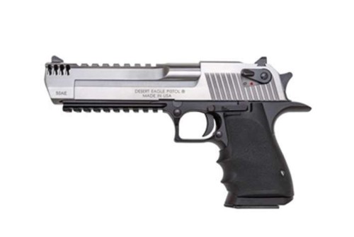 MR DESERT EAGLE 50AE 6 BLK FRAME SS SLIDE BLEM