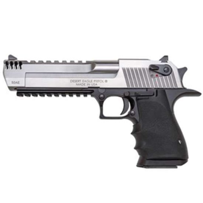 MR DESERT EAGLE 50AE 6 BLK FRAME SS SLIDE BLEM