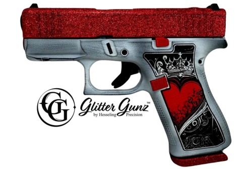 GLOCK 43X MOS 9MM 3.41 GLITTER GUNZ QOH