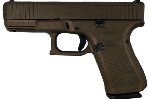 GLOCK 19 GEN5 MOS 9MM MIDNIGHT BRONZE 3-15RD MAGS