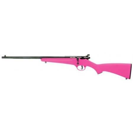 Savage Arms Rascal (Pink) LH 22 LR 16.11 Round Bolt Action Rimfire Rifle, Sporter - 13844