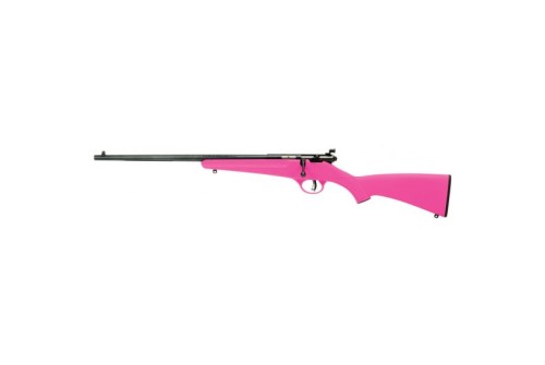 Savage Arms Rascal (Pink) LH 22 LR 16.11 Round Bolt Action Rimfire Rifle, Sporter - 13844